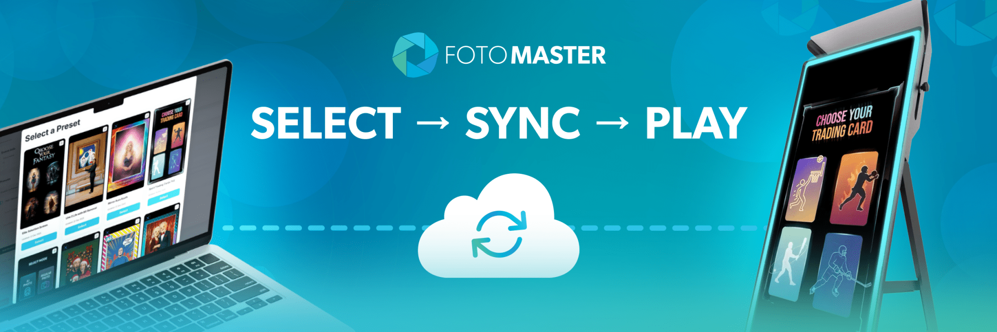 Select → Sync → Play: The Fastest Way to Run a Photo Booth Experience