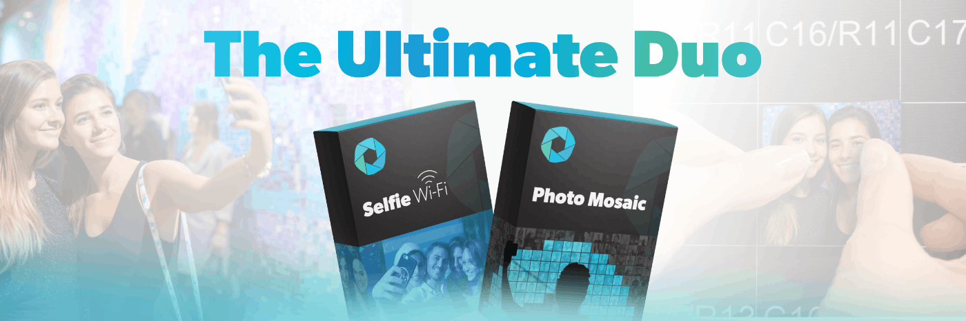 The Ultimate Duo: Photo Mosaic Wall & Selfie Wi-Fi