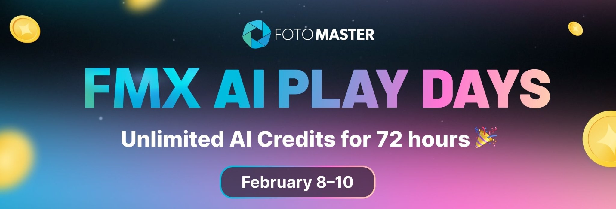 The FMX AI Play Days are Coming: 3 Full Days of Unlimited AI!