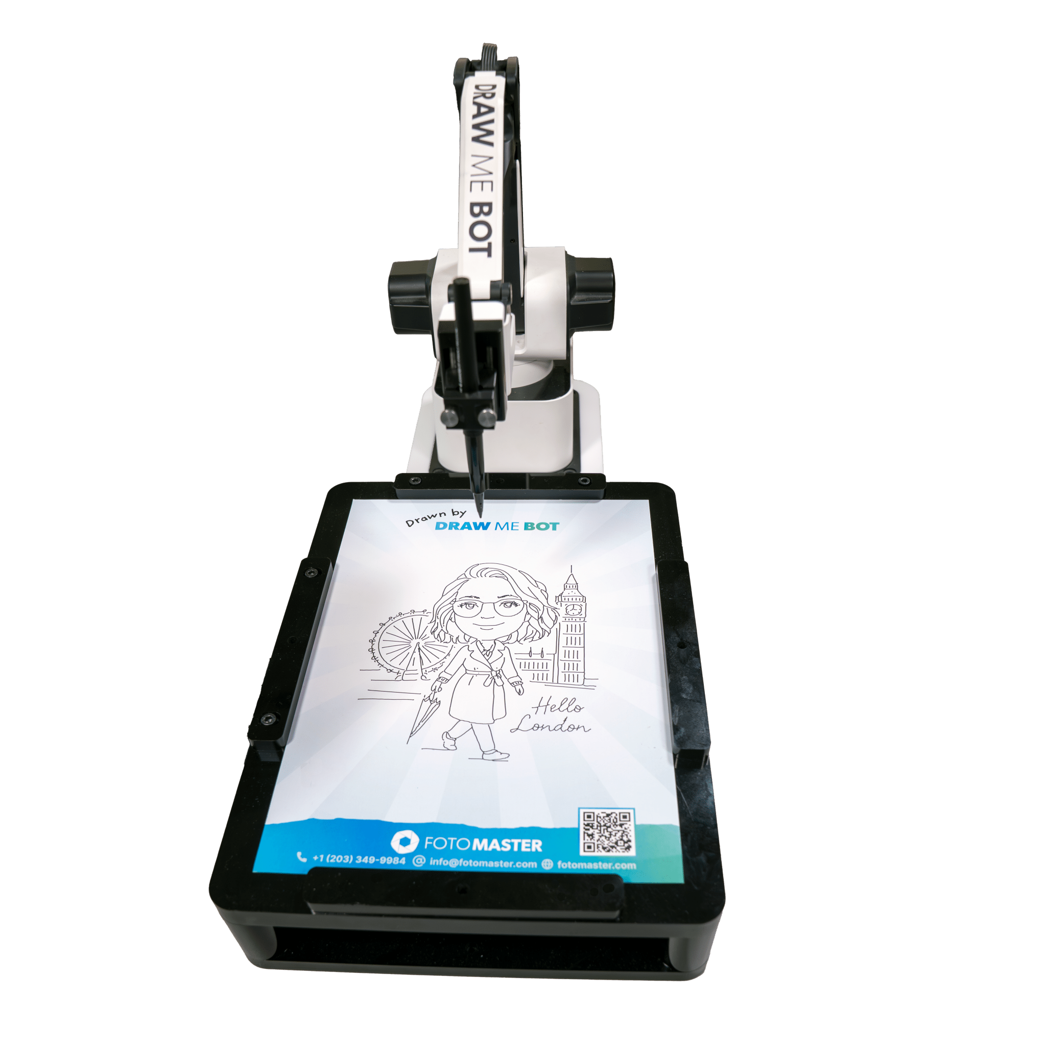 Draw Me Bot Drawing Paper Platform A4 (Vertical)