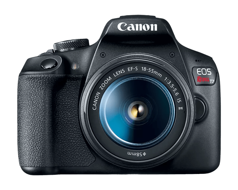 Canon EOS Rebel T7 DSLR Camera with 18-55mm Lens