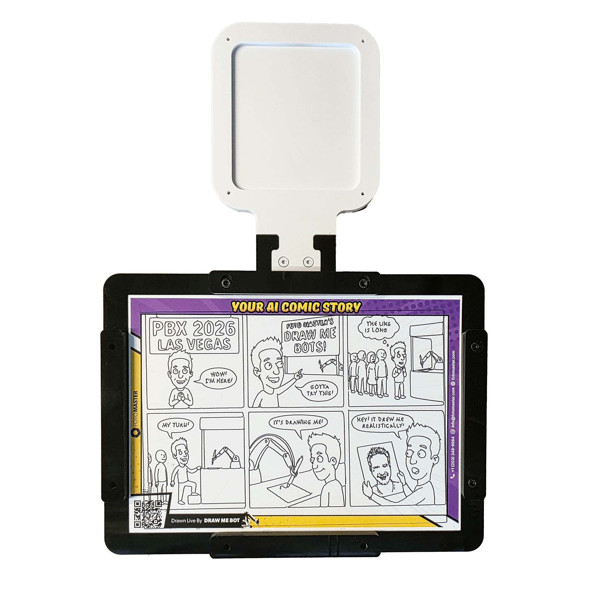 Draw Me Bot Drawing Paper Platform A4 (Comics)