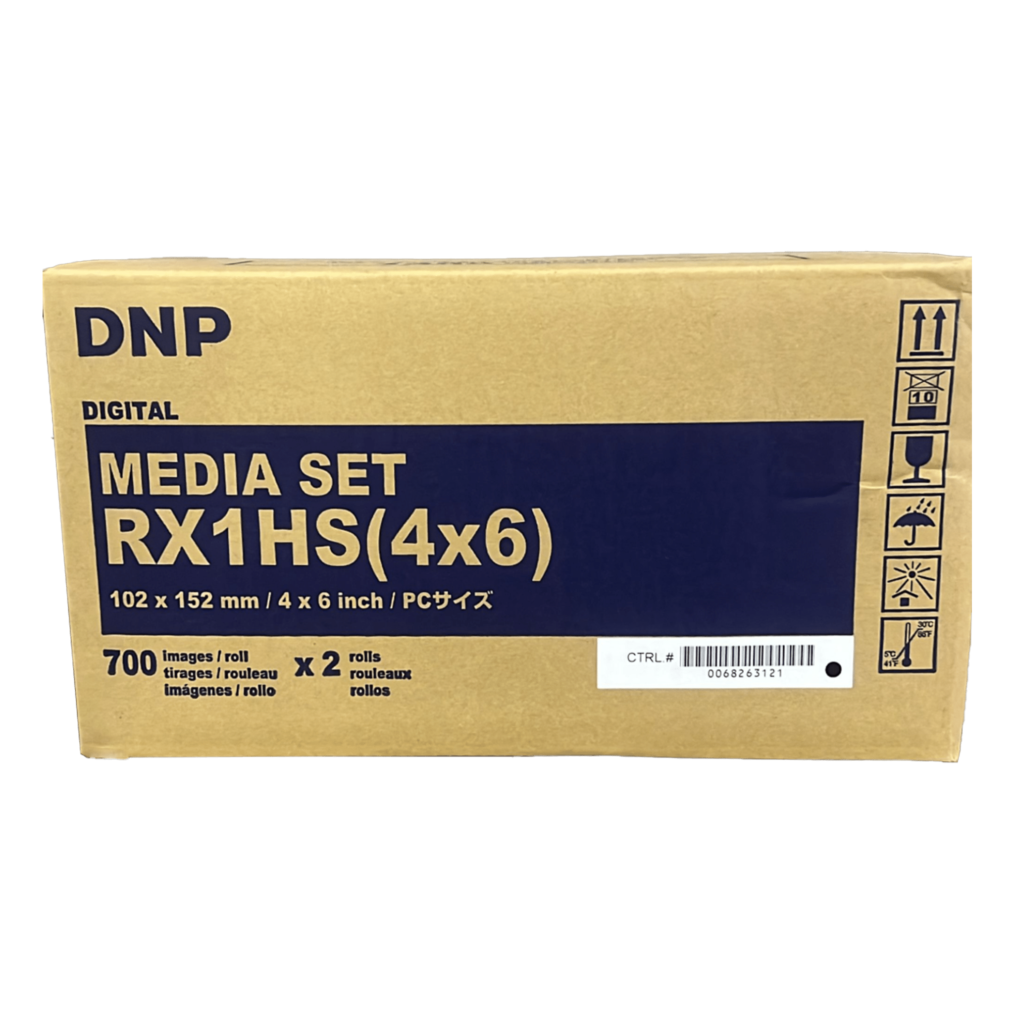 DNP 4 x 6" Media Set (1400 Photos)