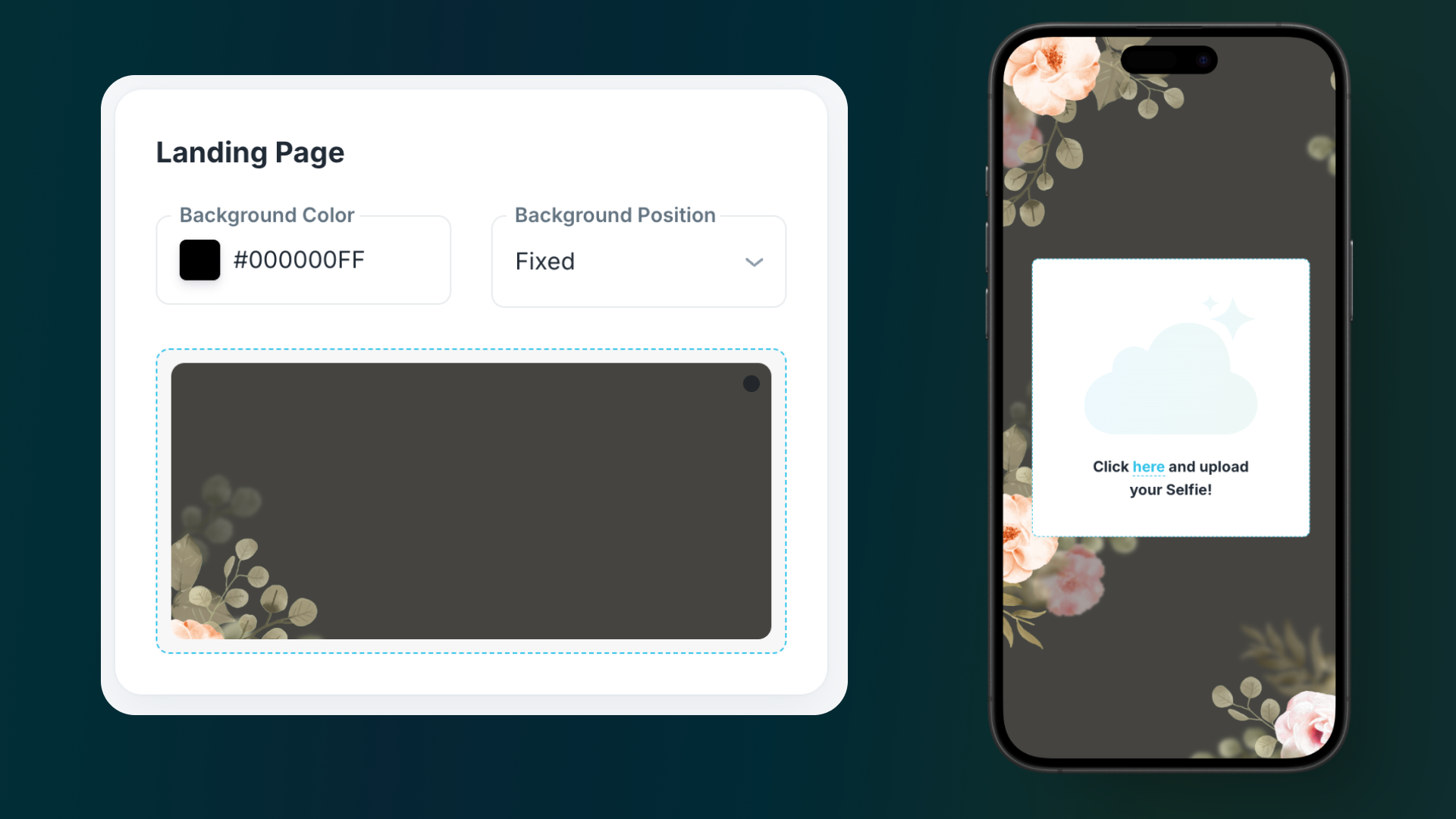 Landing Page Appearance