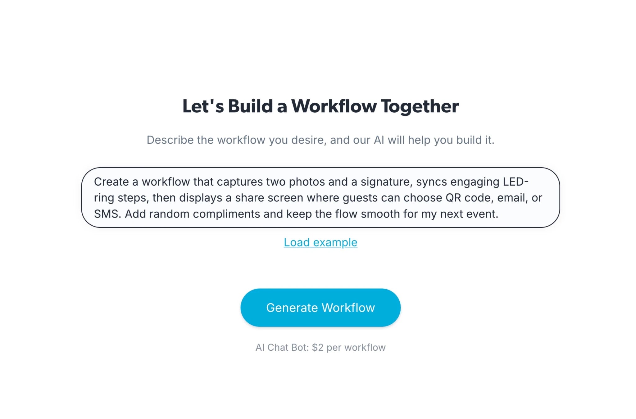 AI Workflow Generator