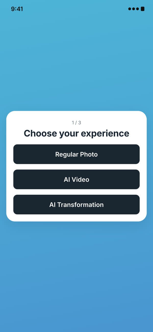 Let Guests Pick the Magic screen on the guest's phone