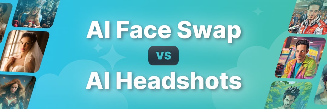 Understanding the Differences: AI Face Swap vs. AI Headshots