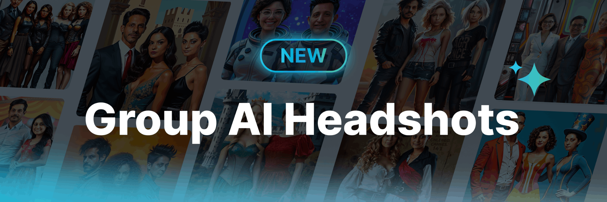 Group AI Headshots