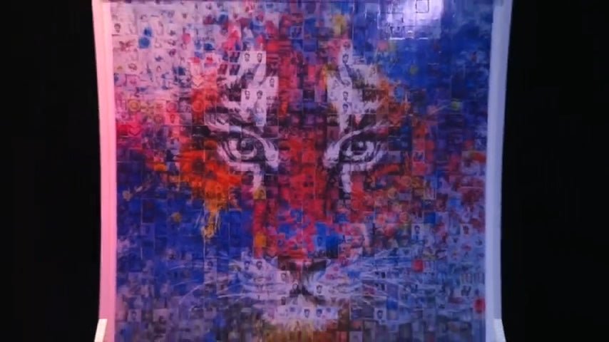 Photo Mosaic Wall: Promo by Page Activation