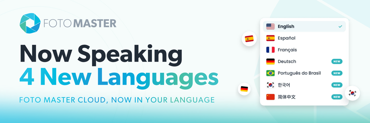 Foto Master Cloud Is Now Available in 7 Languages