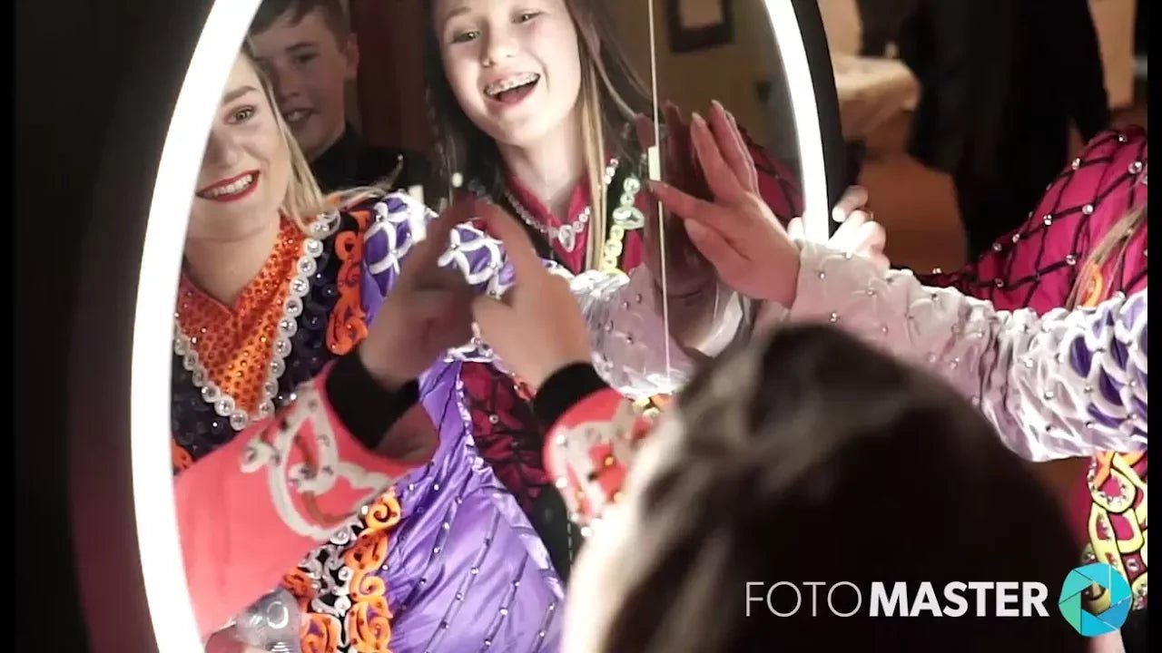 Beauty Mirror Booth at Events: a Private Party