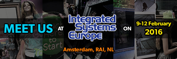 Integrated System Europe. It’s (trade) Show Time!