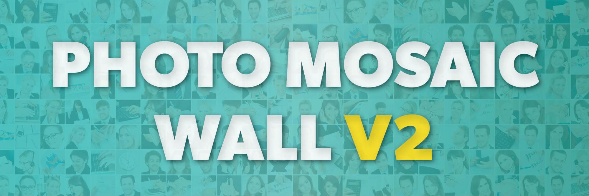 Photo Mosaic Wall Software V2