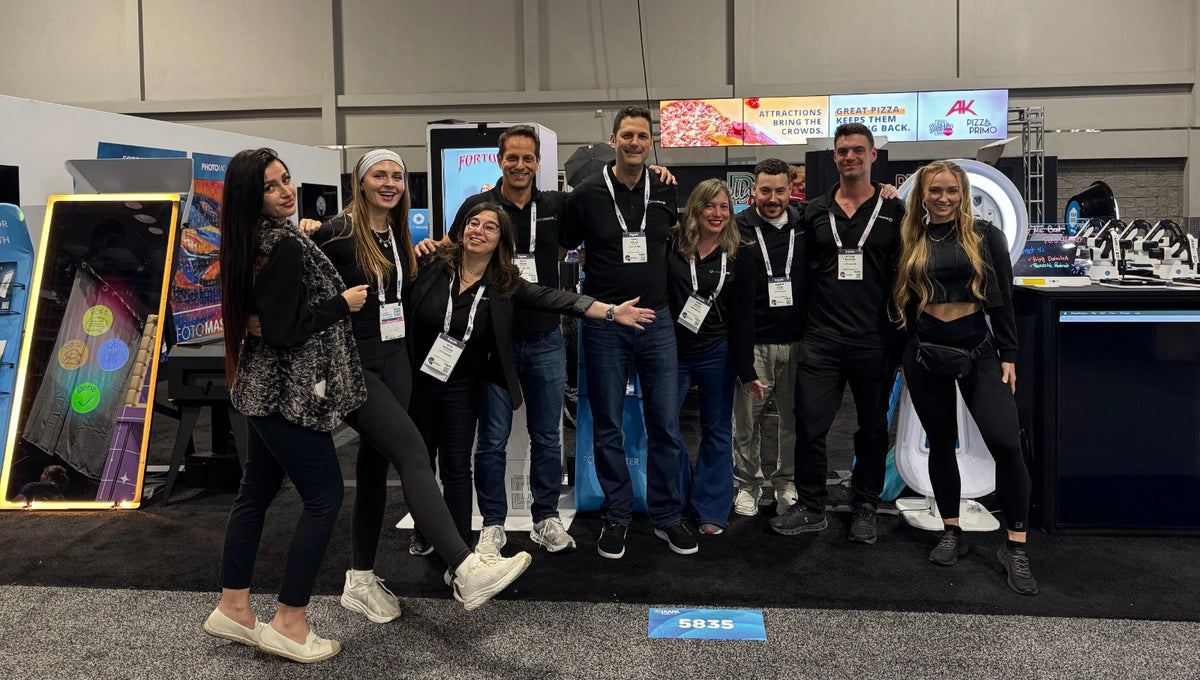 Foto Master team at the IAAPA Expo 2025 booth