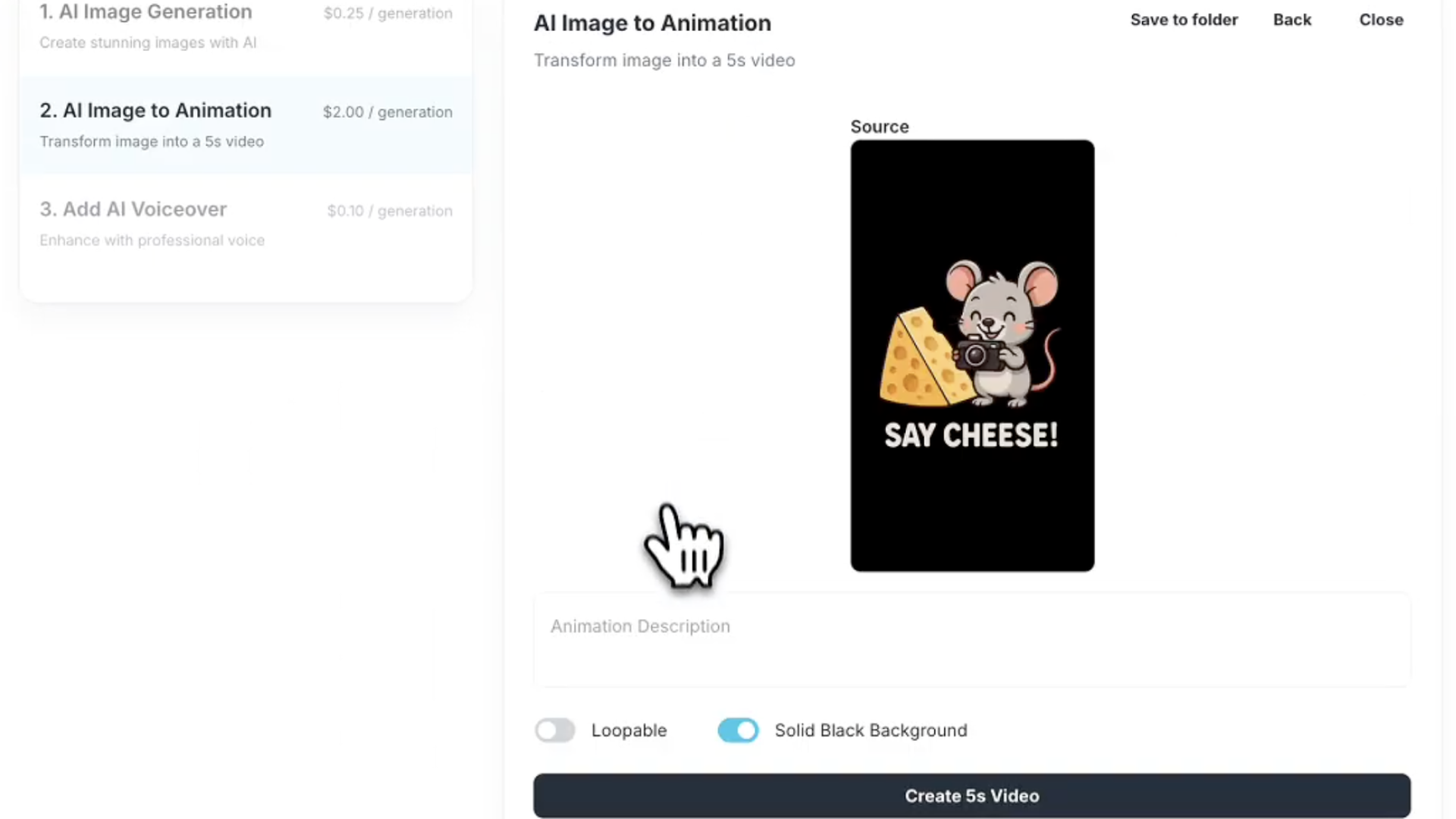 AI Animation Creator