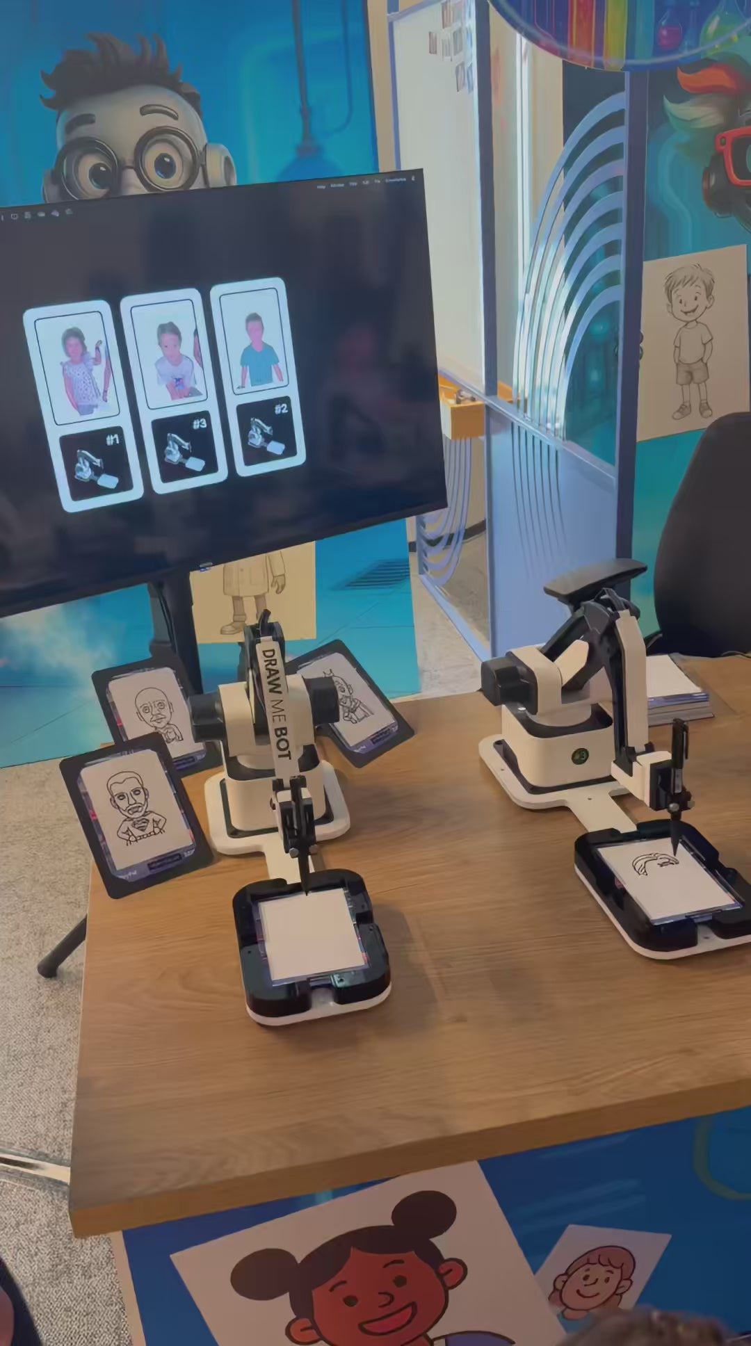Draw Me Bots Live at a PayPal Event