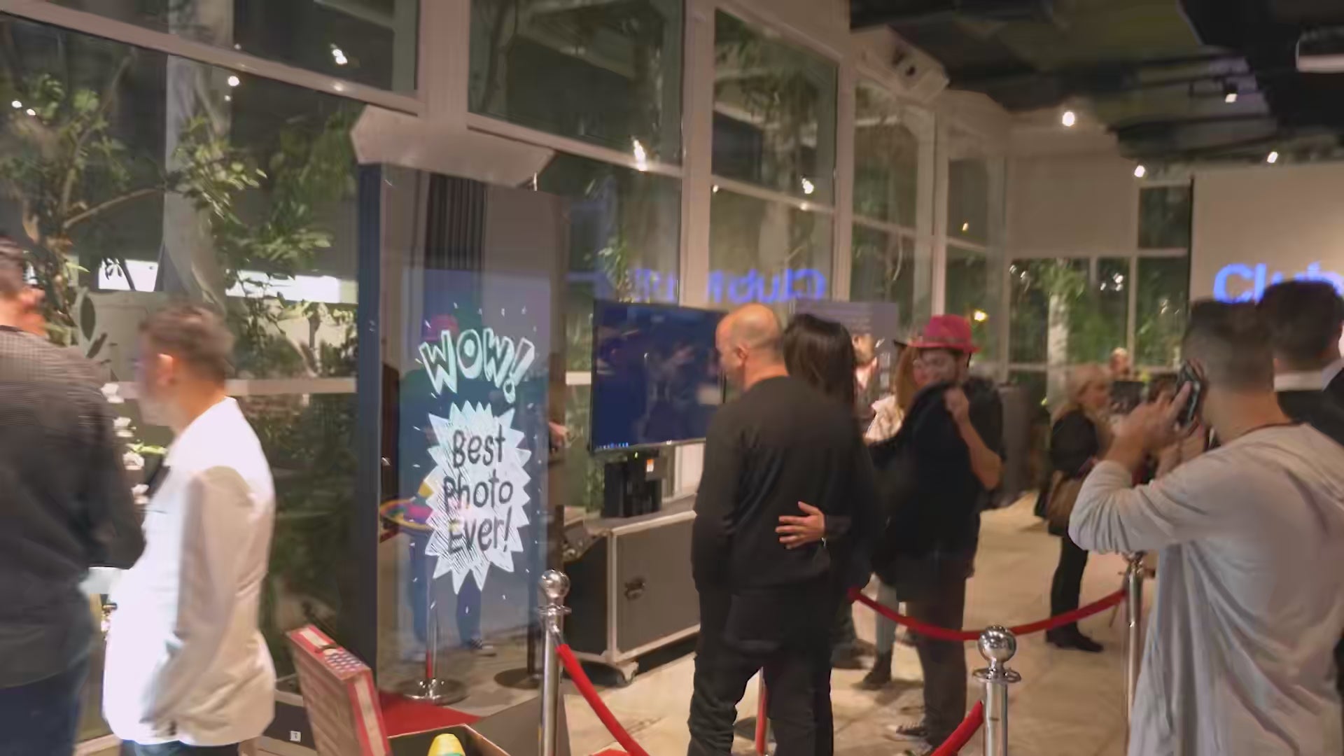 Tower Mirror Booth at Events: A Corporate Party