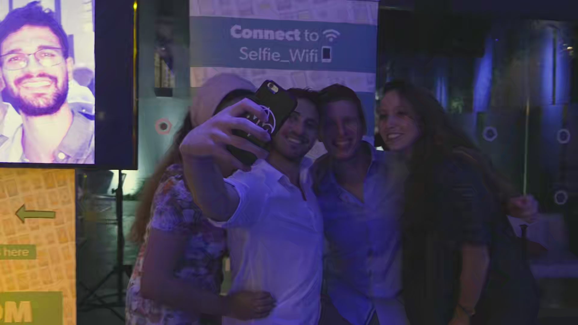 Selfie Wi-Fi at Events: Wedding