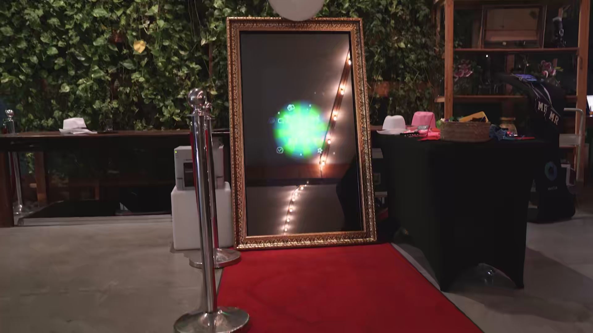 Mirror Me Booth at Events: A&E Wedding
