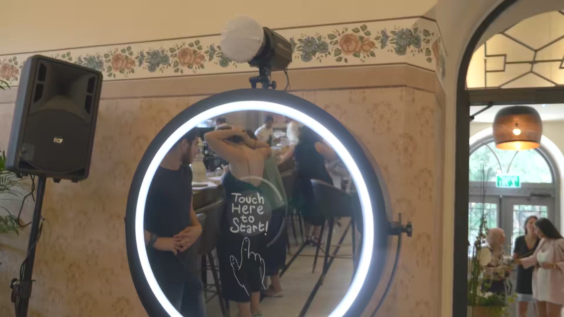 Beauty Mirror Booth at Events: A Corporate Event