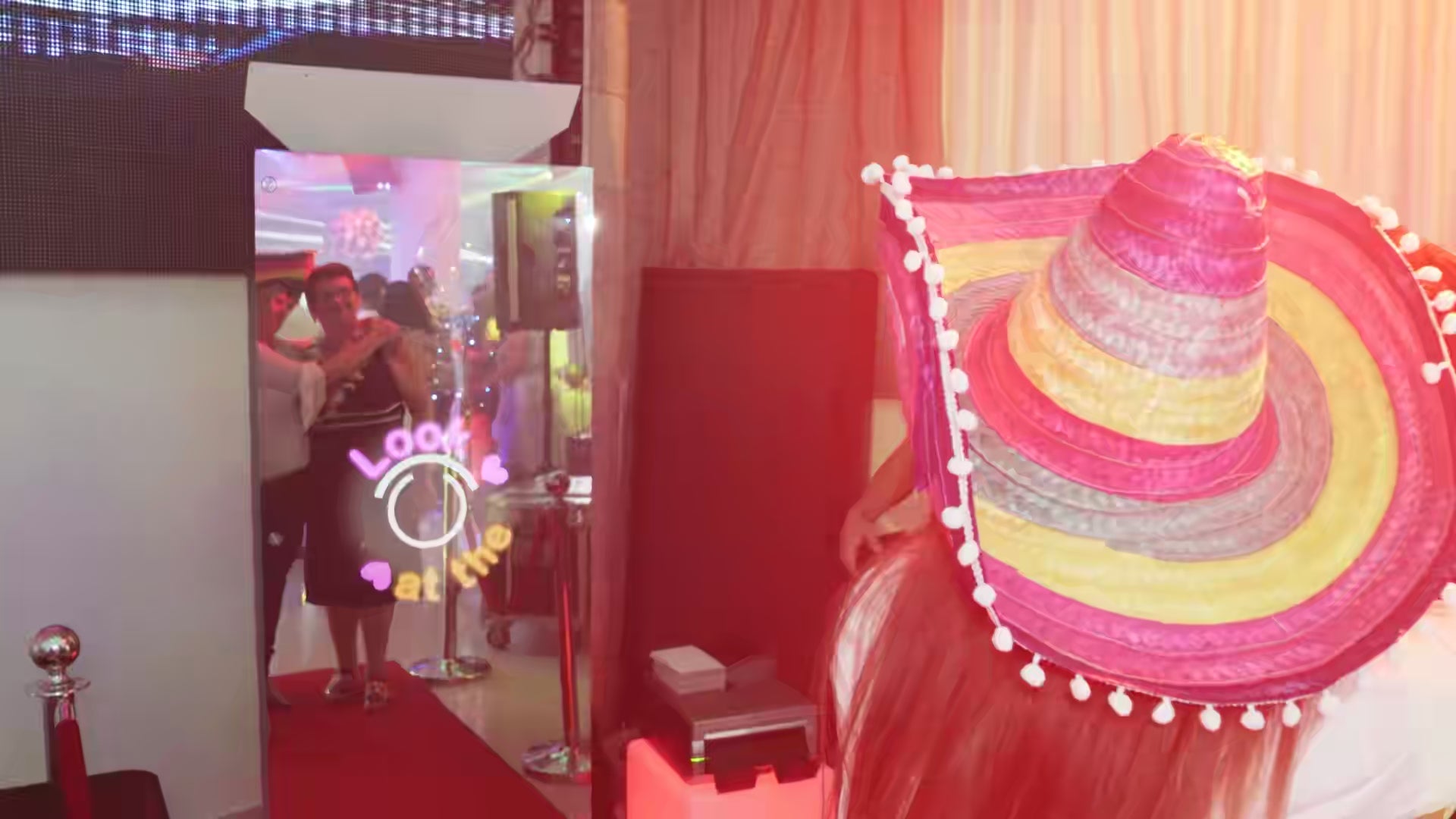 Mirror X Booth at Events: A Bat-Mitzvah