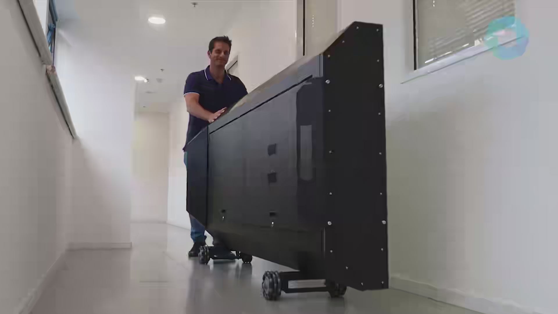 Tower Mirror Booth: Transportation Demonstration