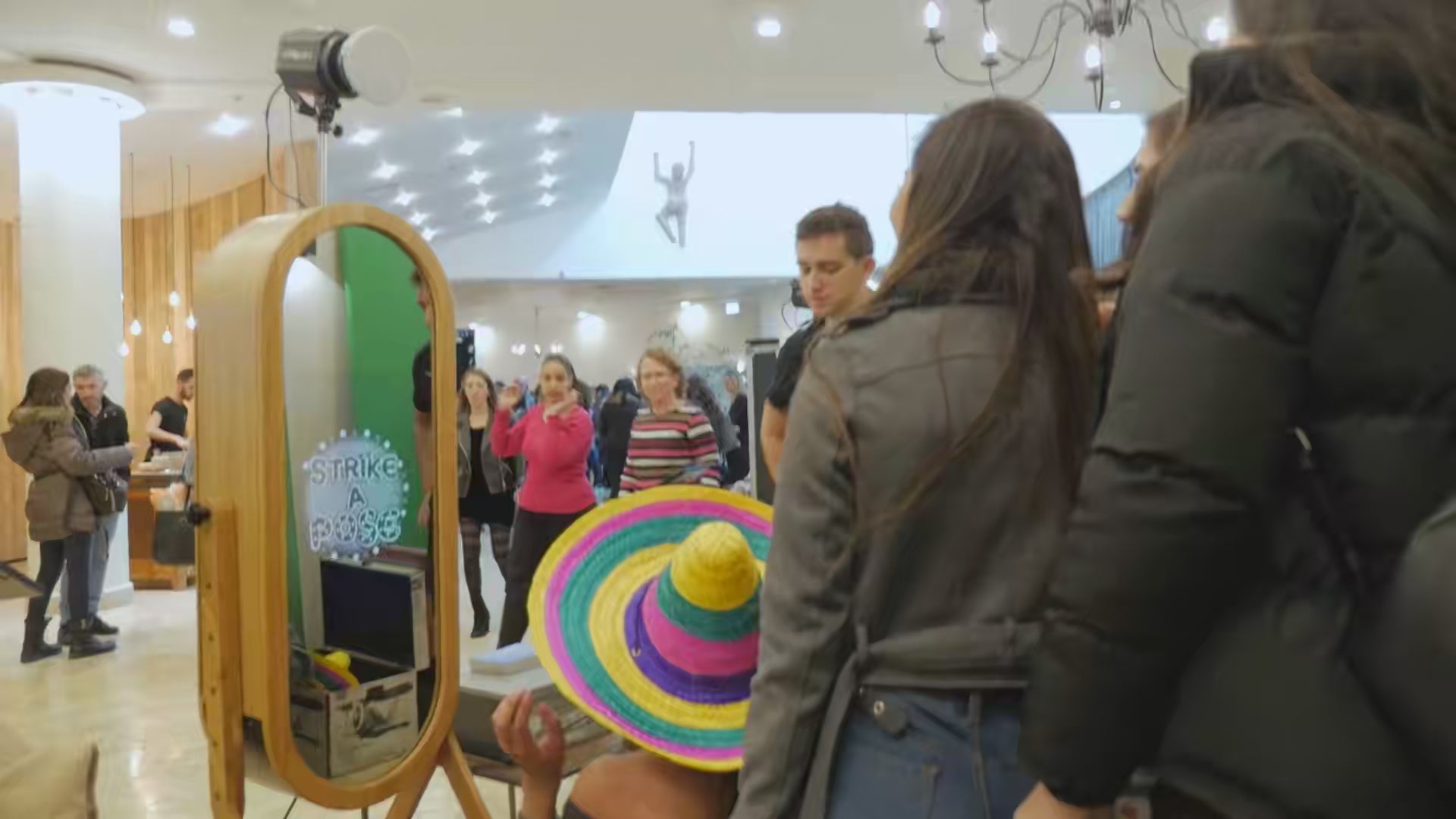 Retro Mirror Booth at Events: A Corporate Event