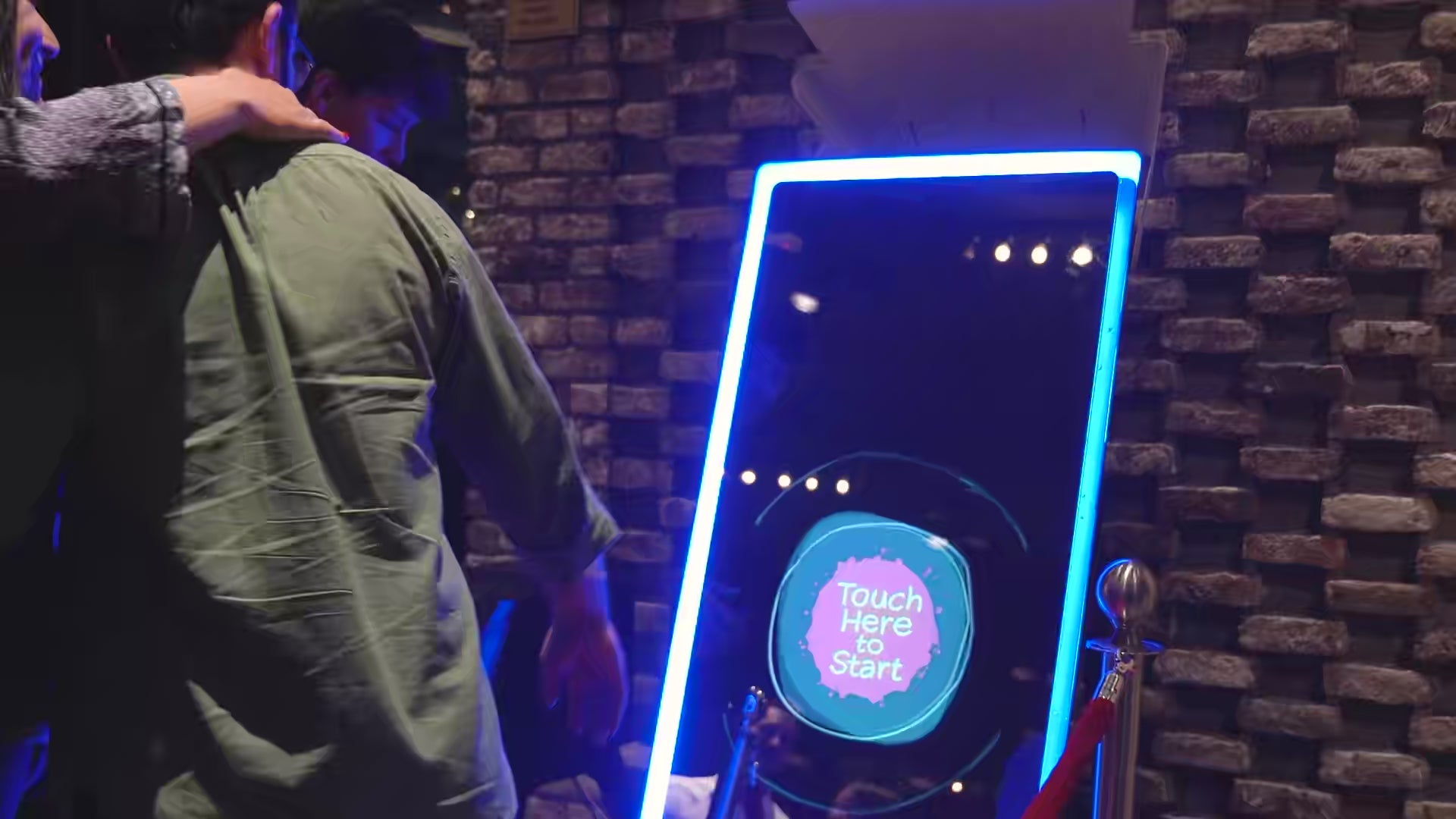 Mirror Air Booth at Events: A Bar-Mitzvah