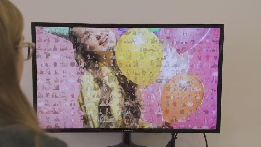 High-Resolution Mosaic Saving