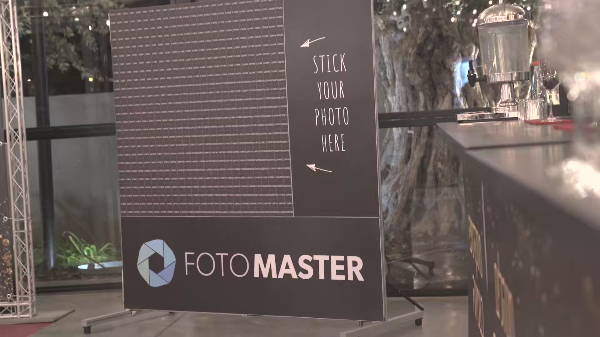 Photo Mosaic Wall at Events: Corporate Party