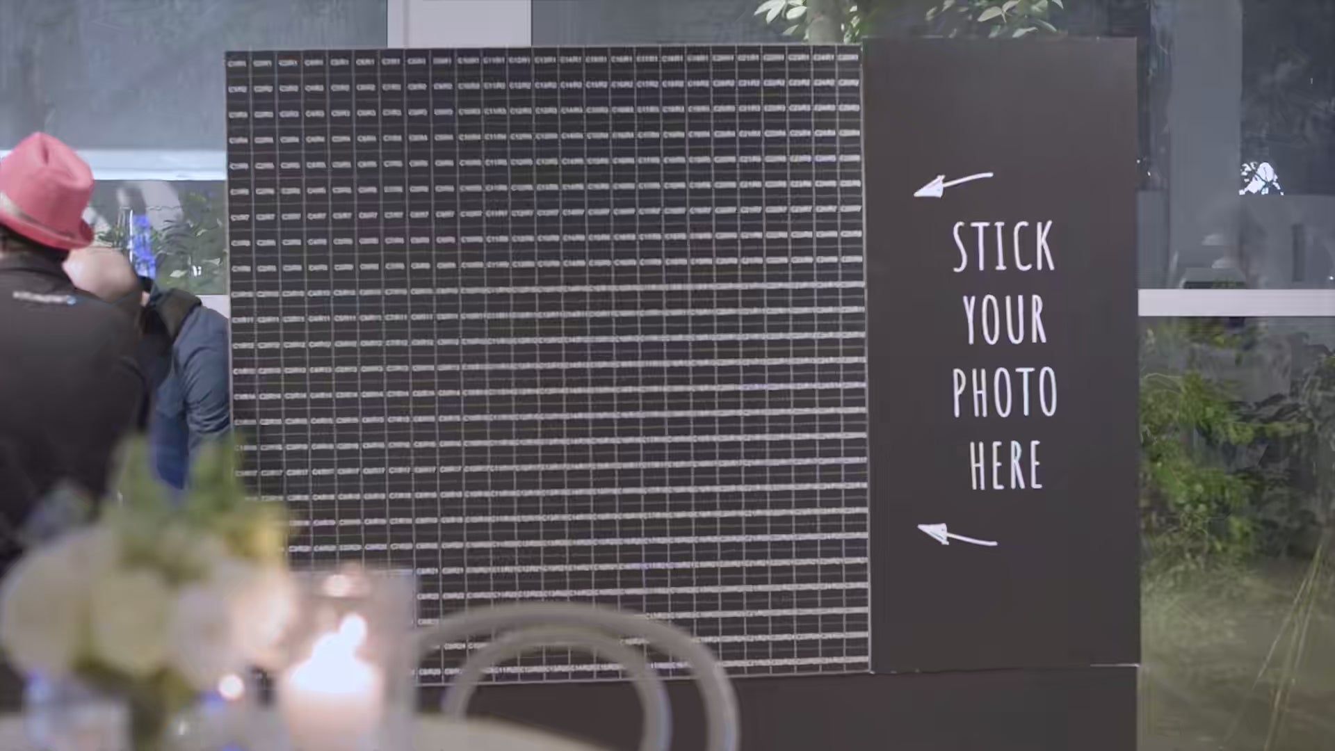 Photo Mosaic Wall at Events: A Corporate Party