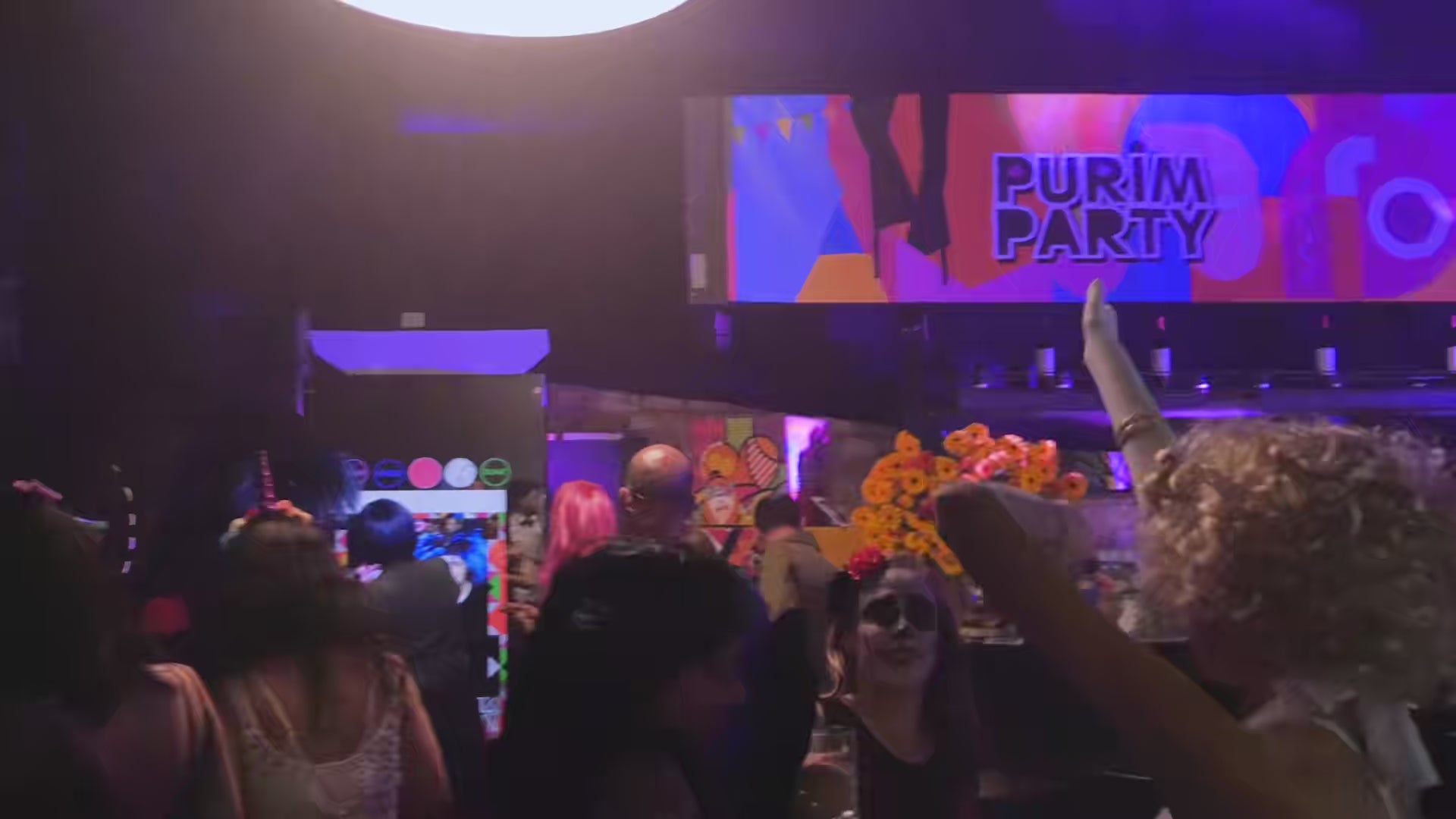Tower Mirror Booth at Events: A Costume Party