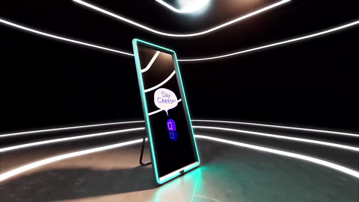 Razor Mirror Booth product overview video