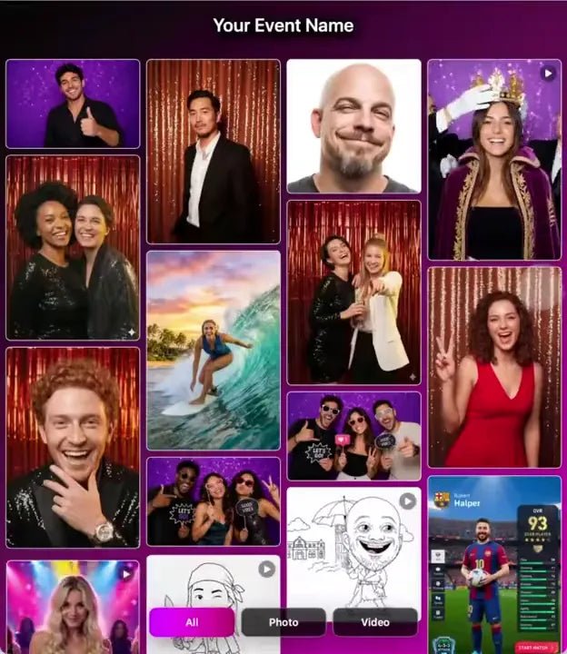 Find and share photos in the FMShare gallery