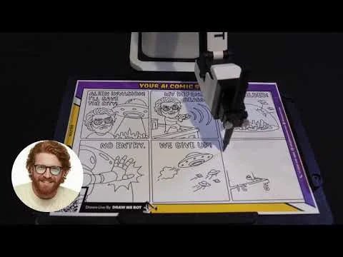 Draw Me Bot Now Creates Comics!