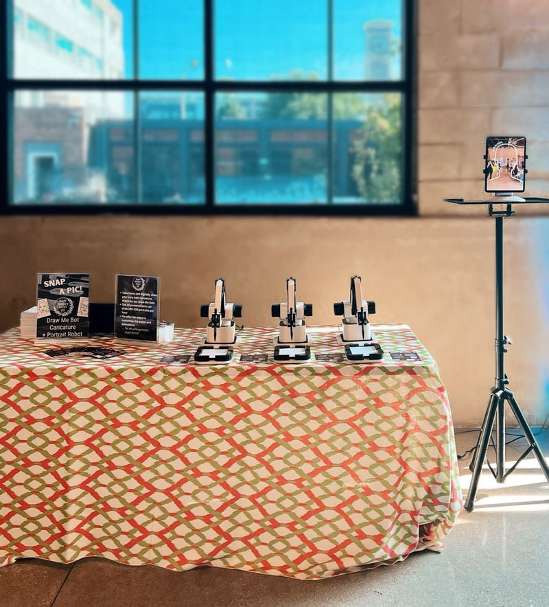 Draw Me Bot at an event