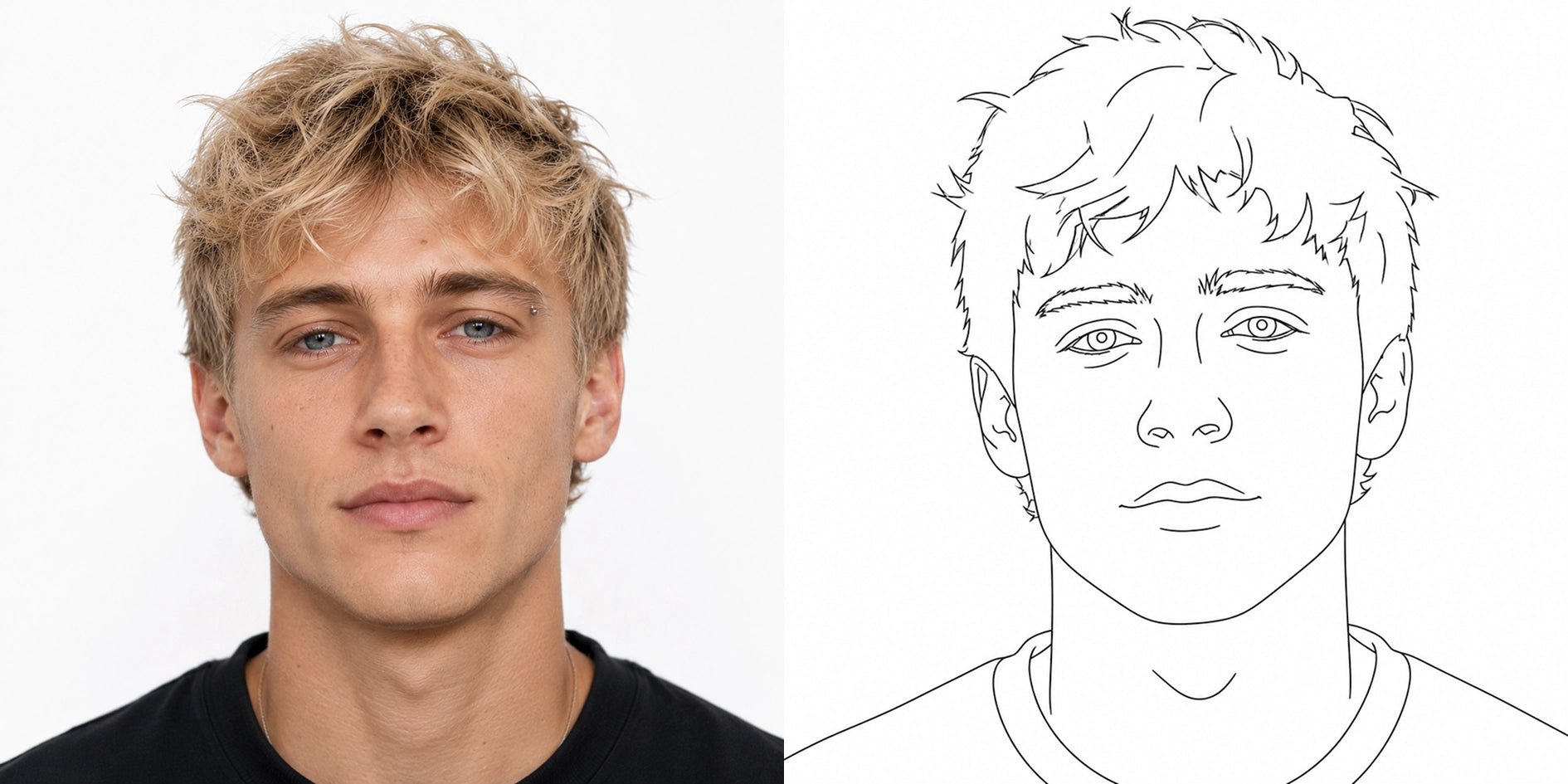 Portraits, drawn