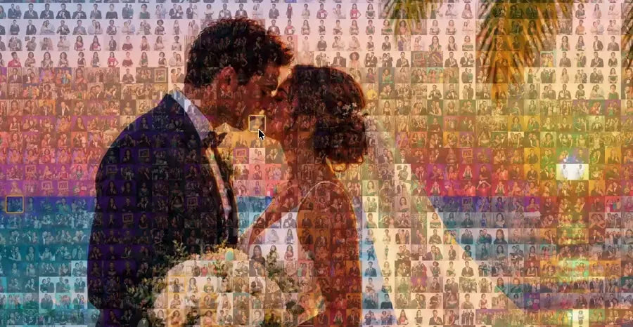 PMWall live mosaic preview