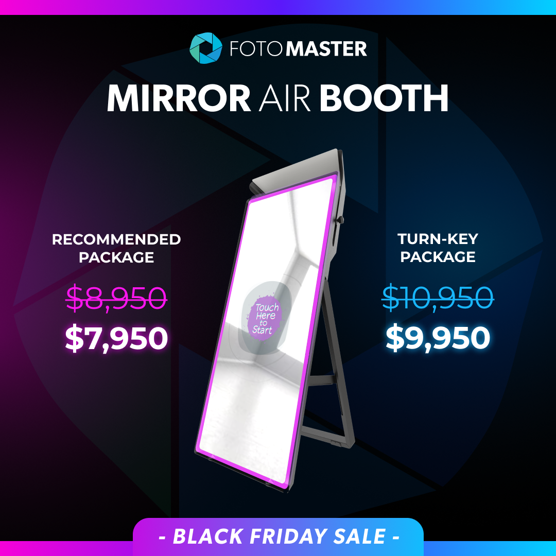 Black Friday Deals for Mirror air booth