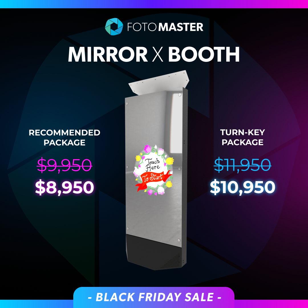 Black Friday Deals for Mirror X Booth