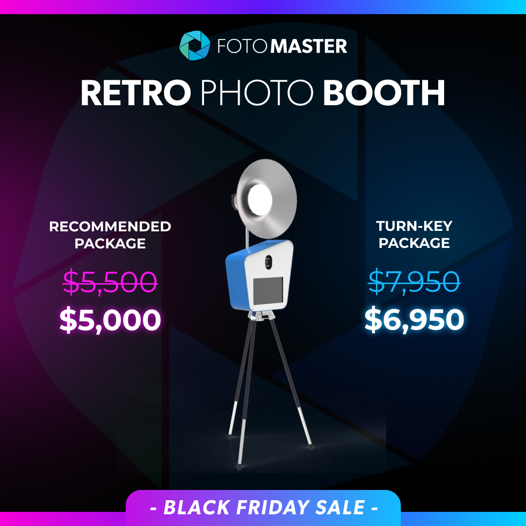 Black Friday Deals for retro photo booth